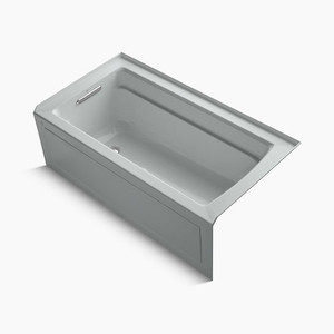 1122-GHLAW-95 Archer 60'' x 32'' Air Tub - Ice Grey 1122-GHLAW-95 Archer 60'' x 32'' Air Tub - Ice Grey