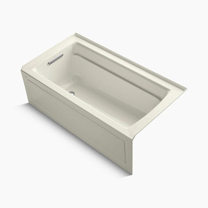 1122-GHLAW-96 Archer 60'' x 32'' Air Tub - Biscuit 1122-GHLAW-96 Archer 60'' x 32'' Air Tub - Biscuit