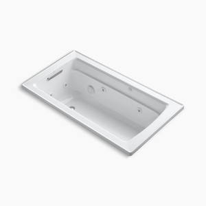 K1122-H-0 Archer 60'' x 32'' Whirlpool Bath - White