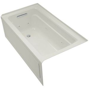 K1122-LAW-95 Archer 60'' x 32'' Whirlpool Bath - Ice Grey K1122-LAW-95 Archer 60'' x 32'' Whirlpool Bath - Ice Grey