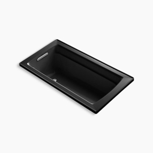 K1123-7 Archer 60'' x 32'' Soaking Tub - Black K1123-7 Archer 60'' x 32'' Soaking Tub - Black