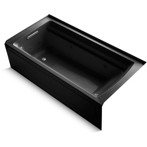 K1124-HL-7 Archer 72"x 36" Whirlpool Bath - Black K1124-HL-7 Archer 72"x 36" Whirlpool Bath - Black