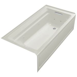 K1124-RA-95 Archer 72"x 36" Whirlpool Bath - Ice Grey