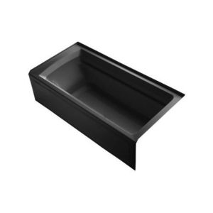 K1125-RA-7 Archer 72" x 36" Soaking Tub - Black K1125-RA-7 Archer 72" x 36" Soaking Tub - Black