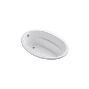 K1163-S1-0 Sunward ExoCrylic 60'' x 42'' Soaking Tub - White