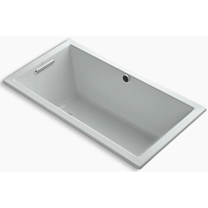 K1168-GH-95 Underscore 60'' x 32'' Air Tub - Ice Grey