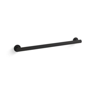 K11893-BL Purist Grab Bar Bathroom Accessory - Matte Black