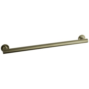 K11893-BV Purist Grab Bar Bathroom Accessory - Vibrant Brushed Bronze