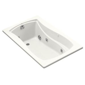 K1239-L-0 Mariposa 60'' x 36'' Whirlpool Bath - White K1239-L-0 Mariposa 60'' x 36'' Whirlpool Bath - White