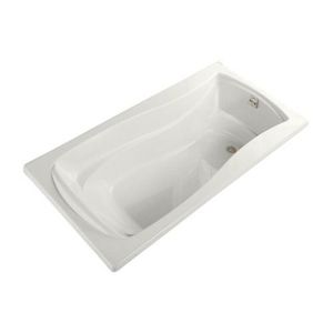 K1259-0 Mariposa 72" x 36" Soaking Tub - White