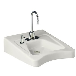 K12638-L-0 Morningside Wall Hung Bathroom Sink - White K12638-L-0 Morningside Wall Hung Bathroom Sink - White
