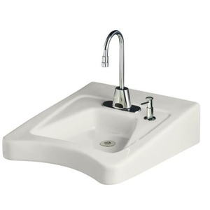 K12638-R-0 Morningside Wall Hung Bathroom Sink - White K12638-R-0 Morningside Wall Hung Bathroom Sink - White