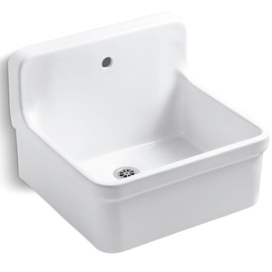 K12784-0 Gilford Apron Front / Specialty Sink Kitchen Sink - White K12784-0 Gilford Apron Front / Specialty Sink Kitchen Sink - White