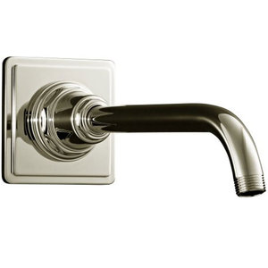 K13136-SN Pinstripe Shower Arm Shower Accessory - Vibrant Polished Nickel