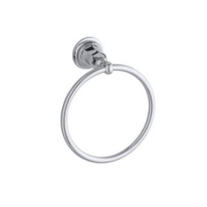 K13507-CP Kelston Towel Ring Bathroom Accessory - Polished Chrome