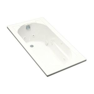 K1357-0 Devonshire 60'' x 32'' Whirlpool Bath - White