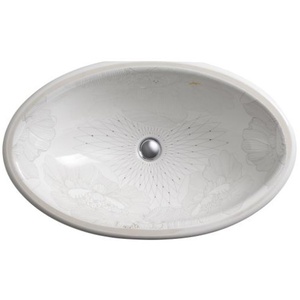 K14273-SMC-0 Vintage Undermount Style Bathroom Sink - White