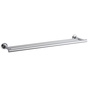 K14375-CP Purist Towel Bar Bathroom Accessory - Polished Chrome