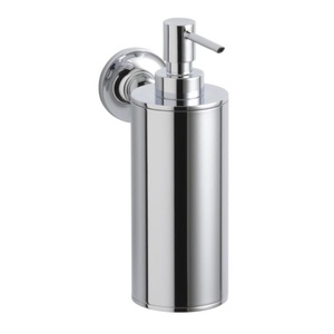 K14380-CP Purist Soap Dispenser Bathroom Accessory - Polished Chrome