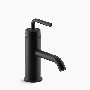 K14402-4A-BL Purist Single Hole Bathroom Faucet - Matte Black