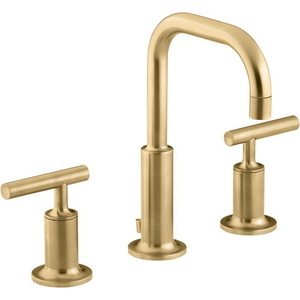 K14406-4-2MB Purist 8'' Widespread Bathroom Faucet - Vibrant Brushed Moderne Brass