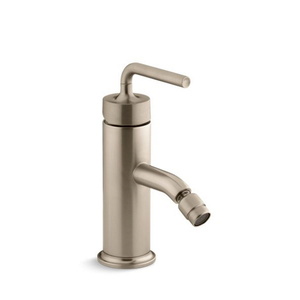 K14434-4A-BV Purist Over The Rim Bidet Faucet - Vibrant Brushed Bronze