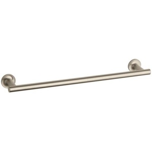 K14435-BV Purist Towel Bar Bathroom Accessory - Vibrant Brushed Bronze