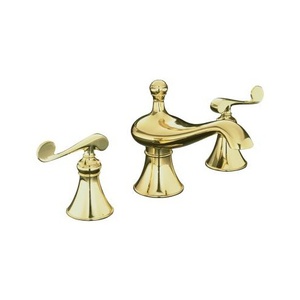 K16102-4-PB Revival 8'' Widespread Bathroom Faucet - Vibrant Polished Brass K16102-4-PB Revival 8'' Widespread Bathroom Faucet - Vibrant Polished Brass