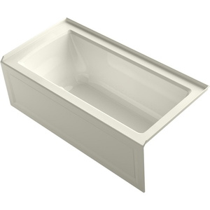 K1947-GHRAW-96 Archer 60'' x 30'' Air Tub - Biscuit