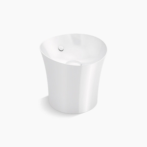 K20703-0 Veil Vessel Style Bathroom Sink - White