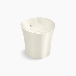 K20703-96 Veil Vessel Style Bathroom Sink - Biscuit