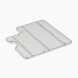 K21111-ST Farmstead Rinse Basket/Basin Rack Kitchen Accessory - Stainless Steel