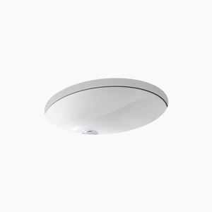 K2210-N-0 Caxton Undermount Style Bathroom Sink - White