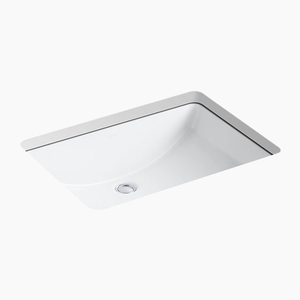 K2215-0 Ladena Undermount Style Bathroom Sink - White