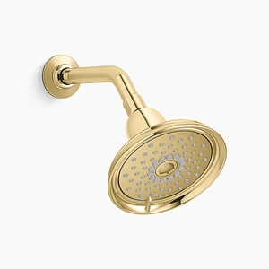 K22167-PB Bancroft Shower Head Shower Accessory - Vibrant Polished Brass