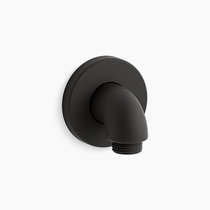 K22172-BL Purist Wall Supply Elbow Shower Accessory - Matte Black
