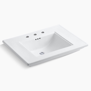 K2269-8-0 Memoirs Stately Console Bathroom Sink - White