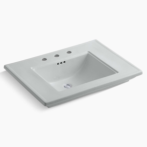 K2269-8-95 Memoirs Stately Console Bathroom Sink - Ice Grey