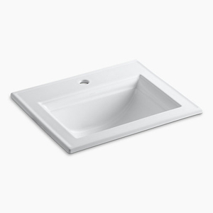 K2337-1-0 Memoirs Stately Self Rimming Bathroom Sink - White