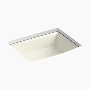 K2355-96 Archer Undermount Style Bathroom Sink - Biscuit