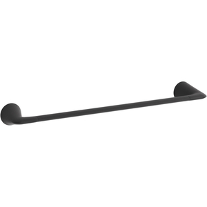 24755-BL Modern Towel Bar Bathroom Accessory - Matte Black 24755-BL Modern Towel Bar Bathroom Accessory - Matte Black