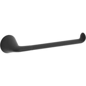 24758-BL Modern Towel Ring Bathroom Accessory - Matte Black 24758-BL Modern Towel Ring Bathroom Accessory - Matte Black