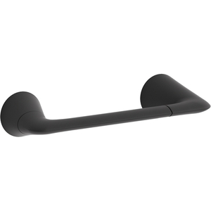 24759-BL Modern Paper Holder Bathroom Accessory - Matte Black 24759-BL Modern Paper Holder Bathroom Accessory - Matte Black
