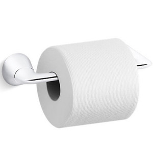 24759-CP Modern Paper Holder Bathroom Accessory - Polished Chrome