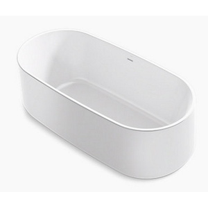 K25985-0 Ceric Unique Size Soaking Tub - White