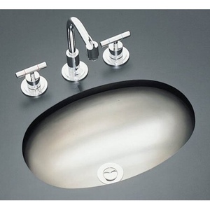 K2611-SU-NA Bolero Self Rimming Bathroom Sink - Stainless Steel