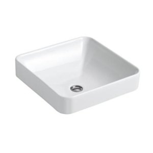 K2661-0 Vox Vessel Style Bathroom Sink - White