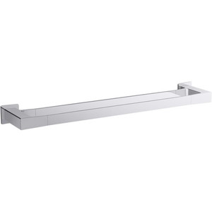 K26643-CP Honesty Towel Bar Bathroom Accessory - Polished Chrome