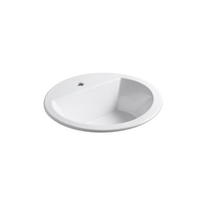 K2714-1-0 Bryant Self Rimming Bathroom Sink - White