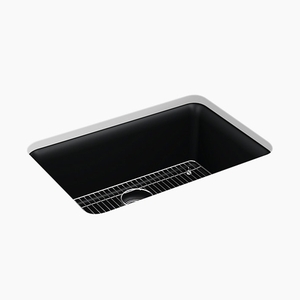 K28000-CM1 Cairn White/Color Undermount - Single Bowl Kitchen Sink - Matte Black K28000-CM1 Cairn White/Color Undermount - Single Bowl Kitchen Sink - Matte Black